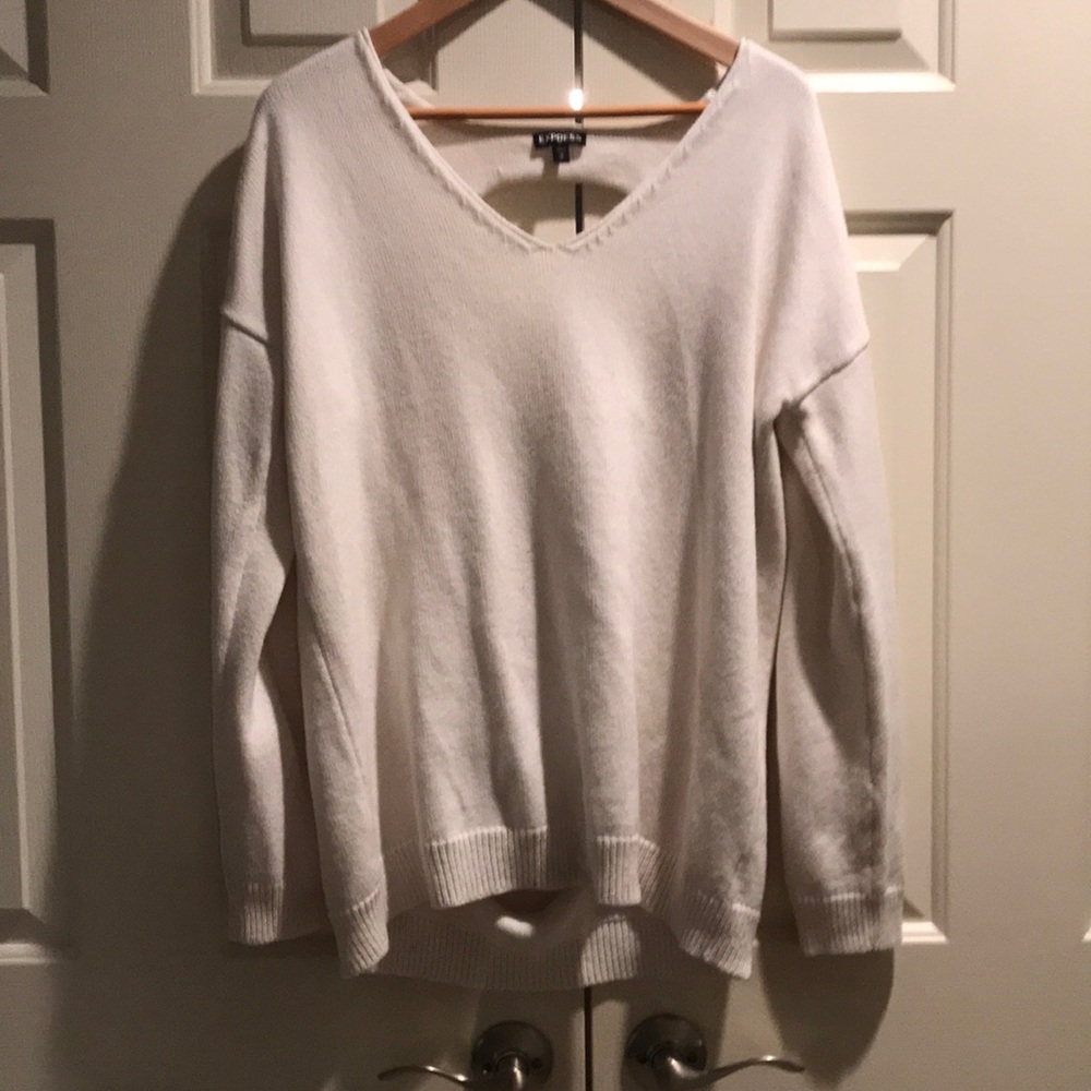 EXPRESS CUT-OUT SWEATER - Picture 2 of 2